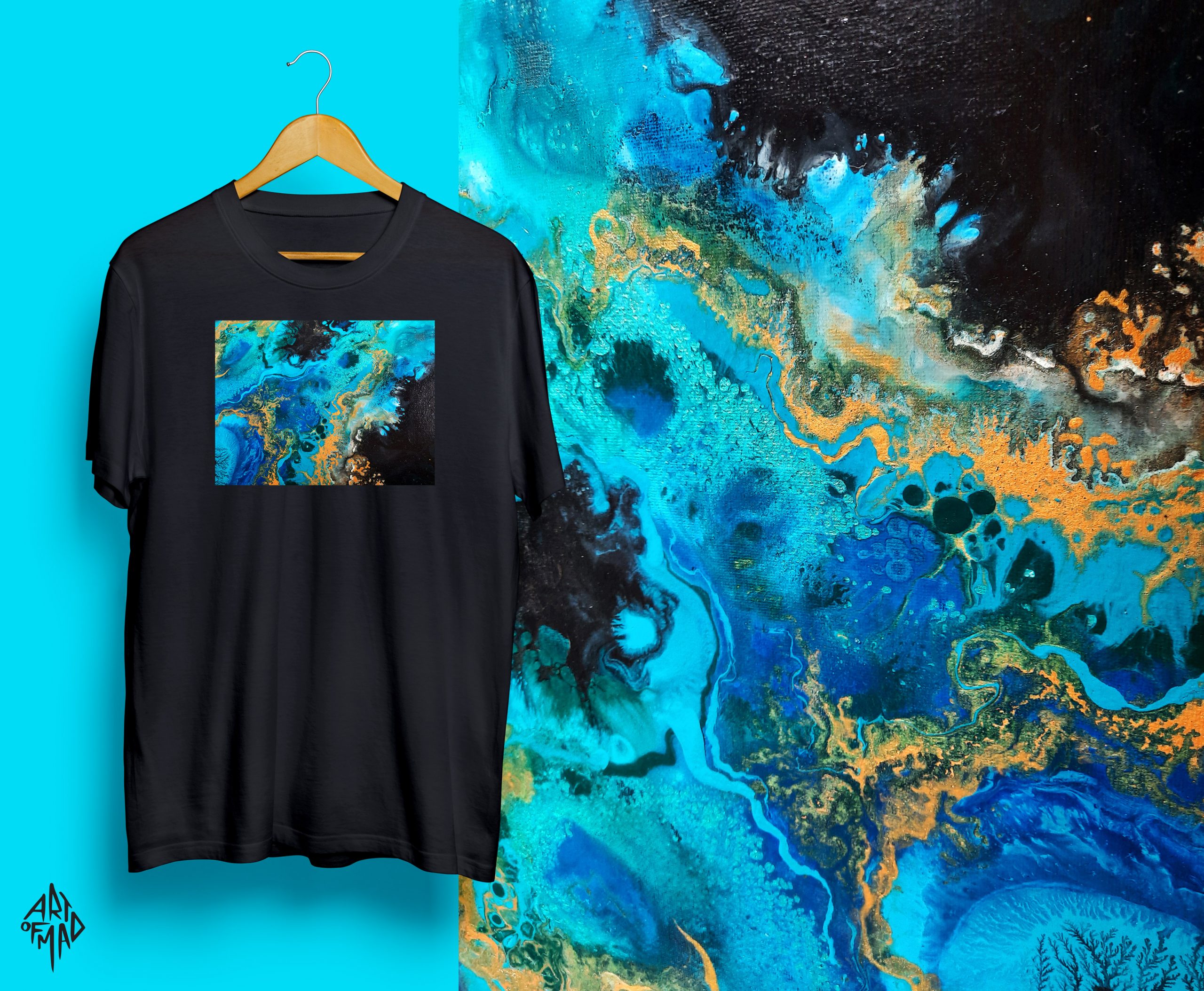 space_black_tee